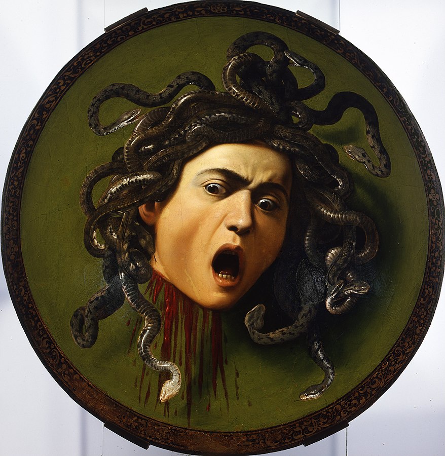 Los orígenes del Arte: Medusa (1597)- Michelangelo Merisi da Caravaggio