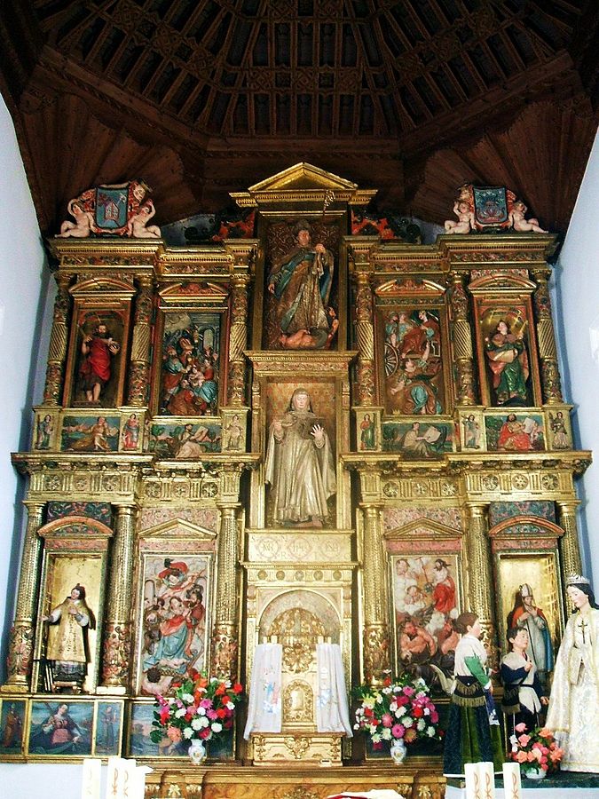 Los orígenes del arte; Retablo mayor (s-XVII) de la iglesia del Monasterio de Santa Sofía
